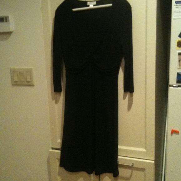 Ann Taylor Loft black dress