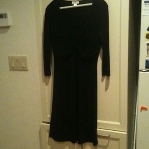 Ann Taylor Loft black dress
