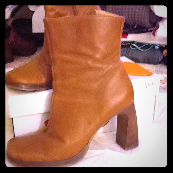 Leather boots from Buckle