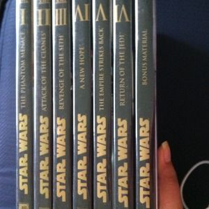 Star Wars DVDs 1-6 & bonus material DVD