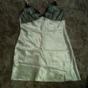 Beautiful ivory & black slipbundled