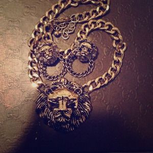 Necklace and earrings