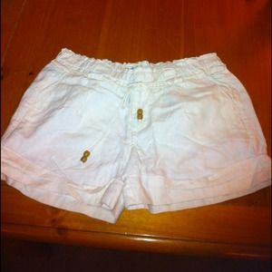 Linen beach shorts