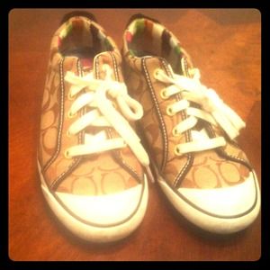 Coach tennis shoes