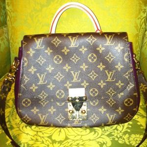 Brand New Louis Vuitton Real Leather Eden Purse