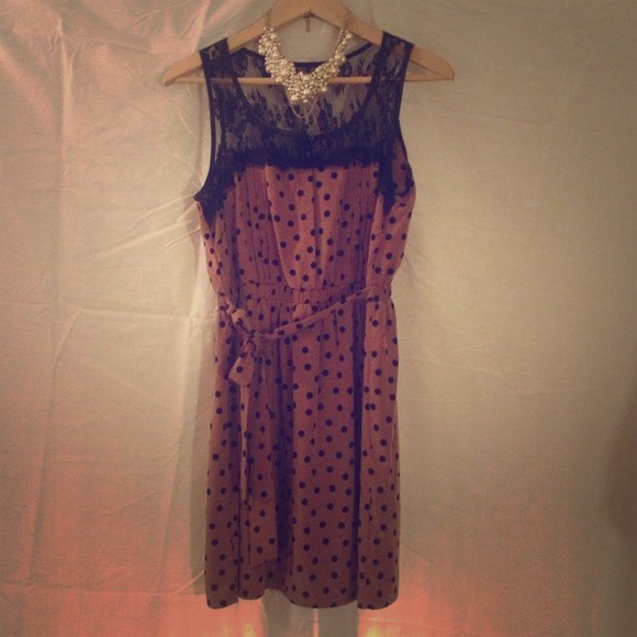 Classic polka dot dress