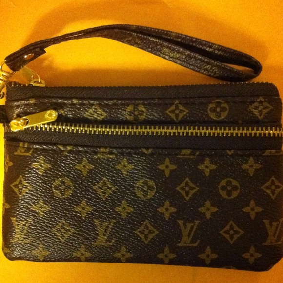 LV Inspired Wallet/Cellphone Holder
