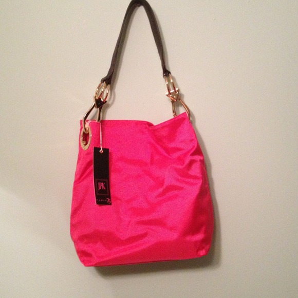 REDUCED!! JPK Paris Signature Fabric Bucket Bag