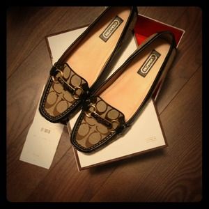 Authentic Coach loafers