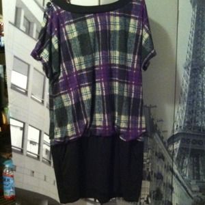 ❤Torrid purple dress shirt 👗