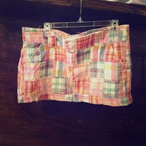 ✋RESERVED✋ Plaid mini skirt