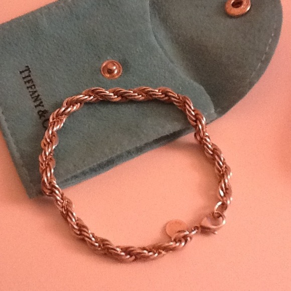Authentic! Vintage Tiffany &Co twisted bracelet.