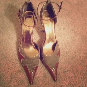 Pointy Toe South Western Heels