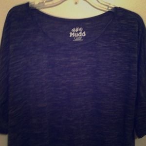 Gray x-large Mudd shirt. Looks great with a cami.