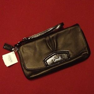 Coach wristlet/clutch