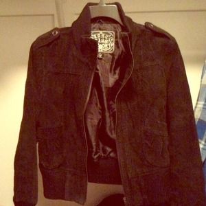 Last Kiss suede jacket