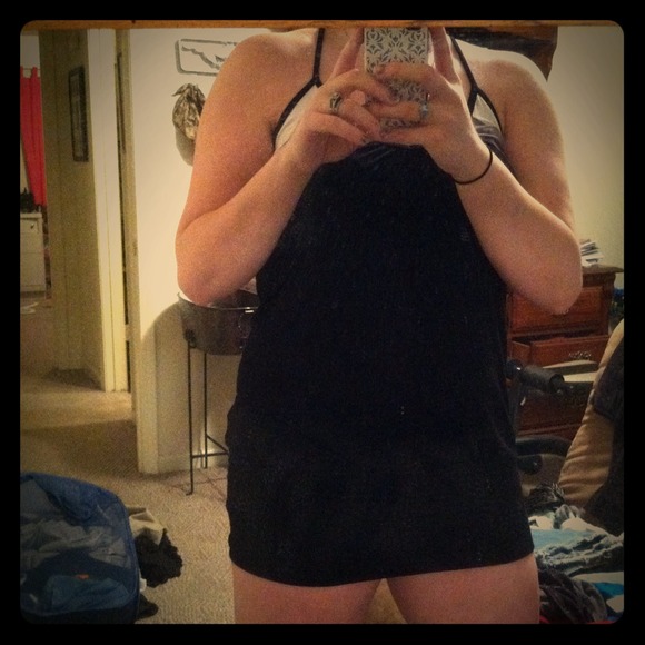 Black party dress
