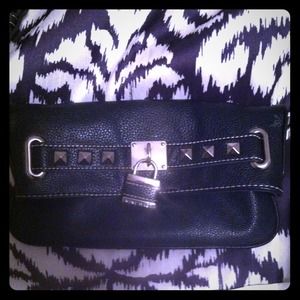 SOLD Studded Nine West cross body clutch/purse 💗