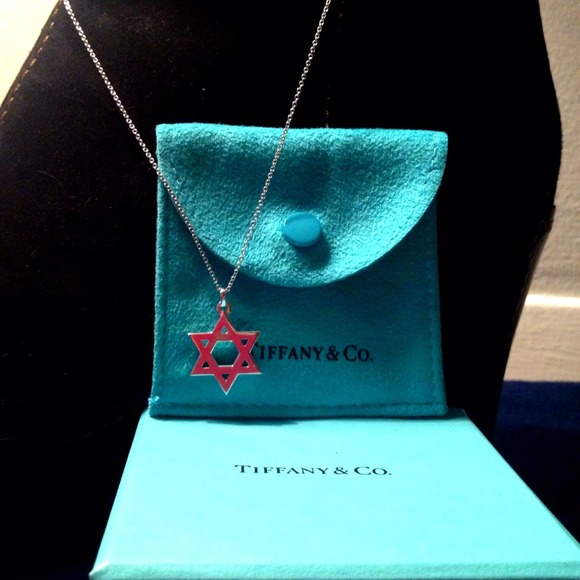 Tiffany & Co. Concave Star of David Necklace