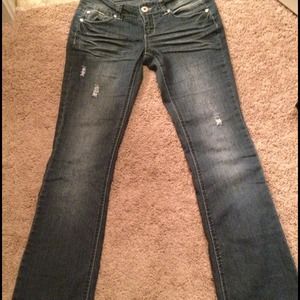 ❌Reserved❌Distressed Bootcut jeans