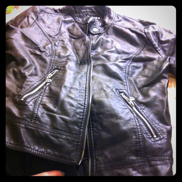 *** SOLD ***Leather jacket