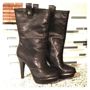 Brand New Calvin Klein Leather Boots