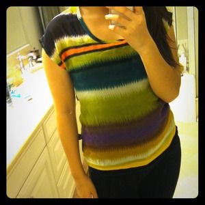 New striped top
