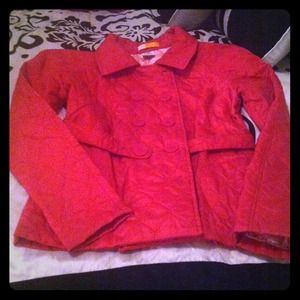 Pink peacoat