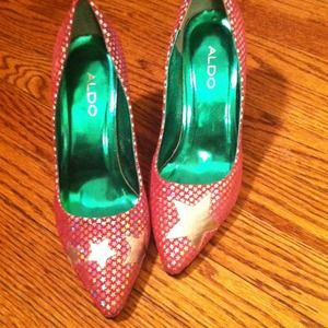 Aldo Barbie doll star heels!