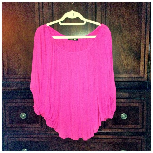 Pretty in Pink cotton top