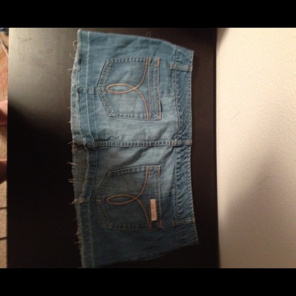 Jean skirt
