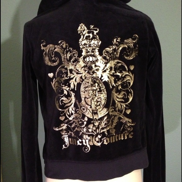 BUNDLE JC Velour Jacket and Pave Earrings