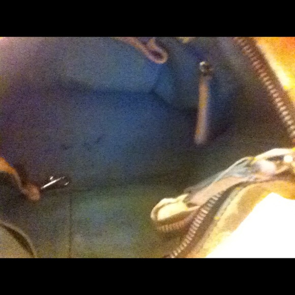 Dooney and Burke multicolored scribbled heart - Picture 4 of 4