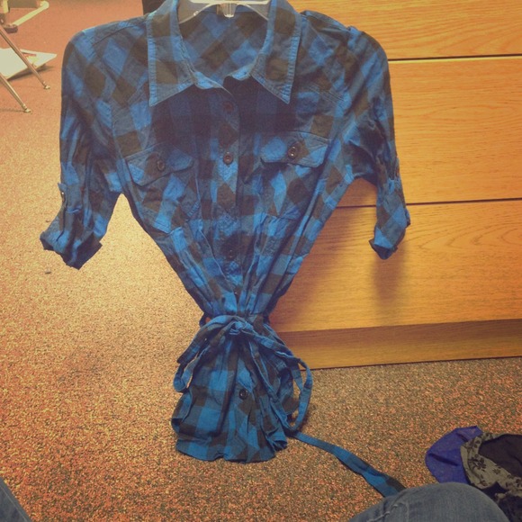 ADORABLE plaid forever 21 tunic - Picture 1 of 1