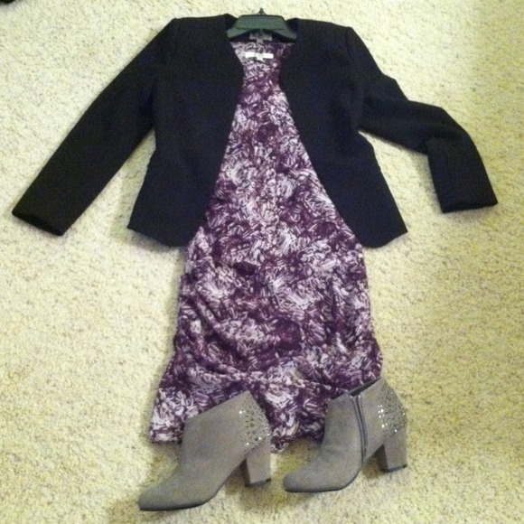 BB Dakota brushstroke dress
