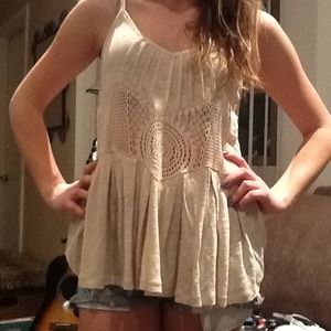 Bohemian style tank top