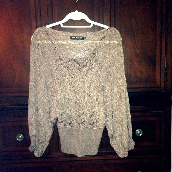 Pretty lace sweater