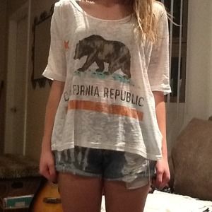 Flowy California Republic shirt