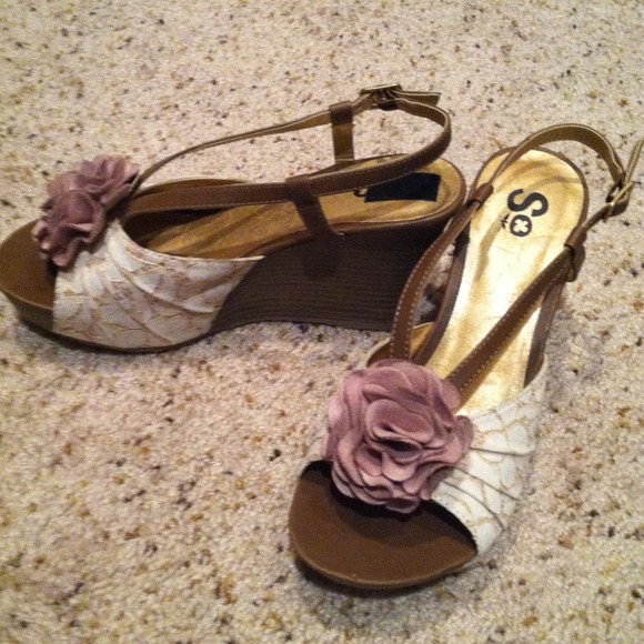 So wedge heels never worn .