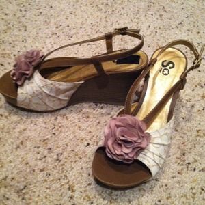 So wedge heels never worn .