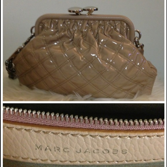 💟MARC JACOBS💟Quilted little stam nude patent bag - Picture 2 of 4
