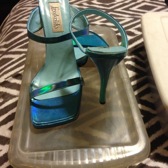 Fredericks of Hollywood open toe pumps