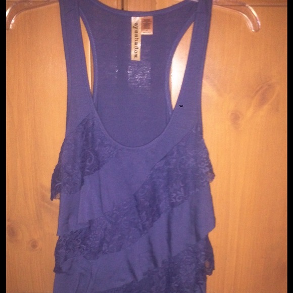 Blue tank top