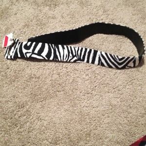 Zebra belt!