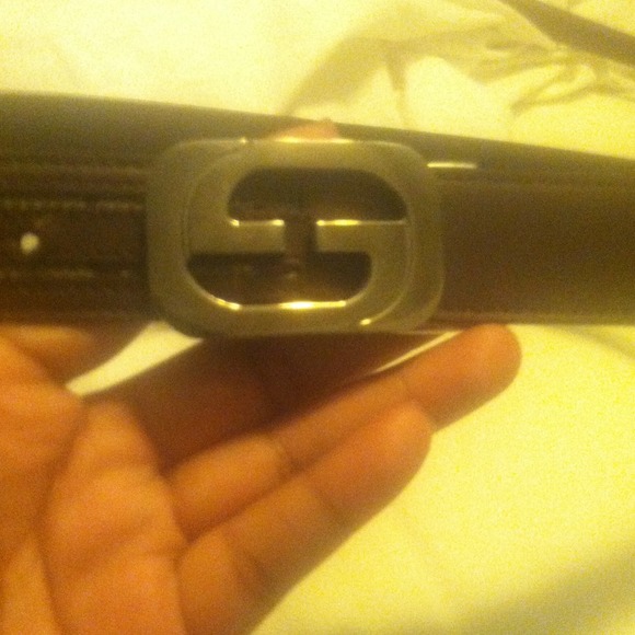 Gucci belt reversible