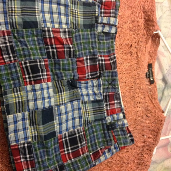 Plaid skirt