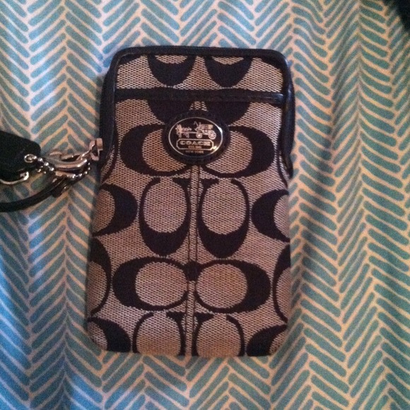 coach wallet/ phone case
