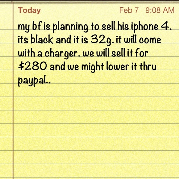 iphone4 black 32g