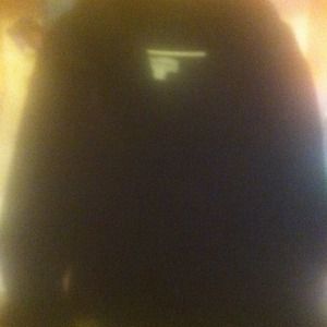 Faux fur  hip length coat