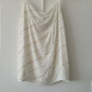 White beaded Polyester
